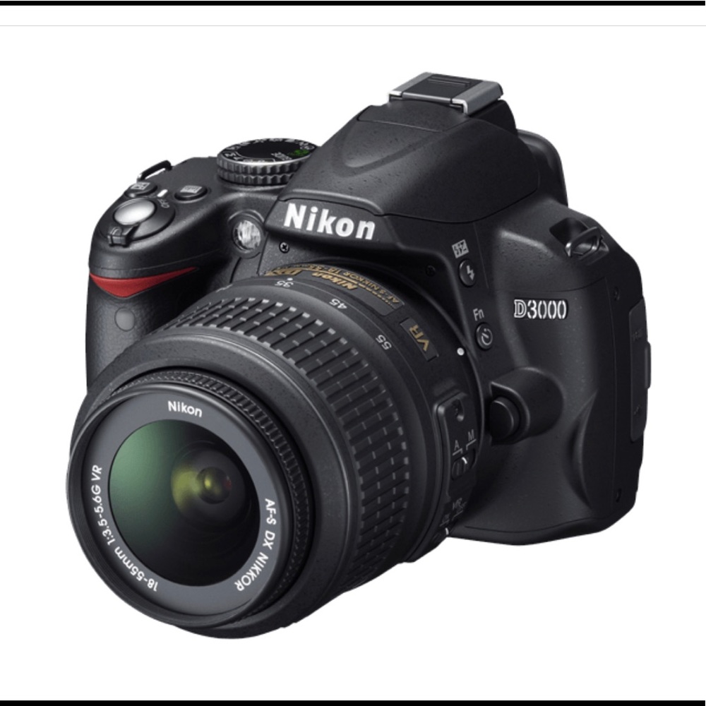 Nikon D3000 Camera + Plus